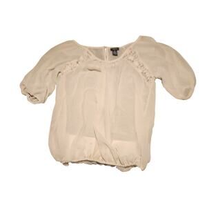 Rue21 Fairy Cottagecore soft dainty blouse balletcore Size Medium